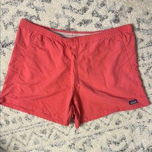 Patagonia Women's Vibrant Coral Athletic Shorts